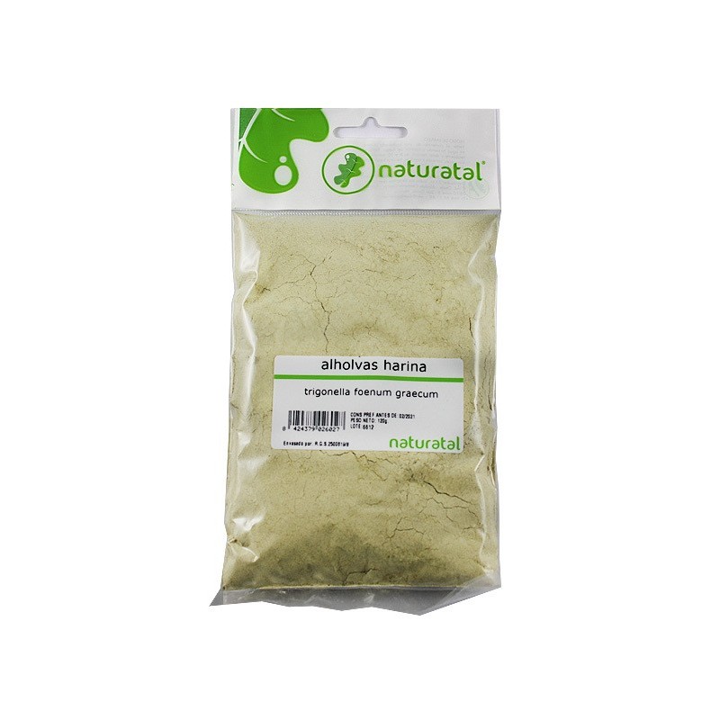 ALHOLVAS HARINA (Trigonella foenum-graecum) 120GR