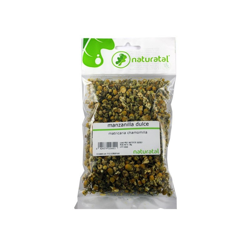 MANZANILLA DULCE FLOR 1ª (Matricaria chamomilla) 30GR