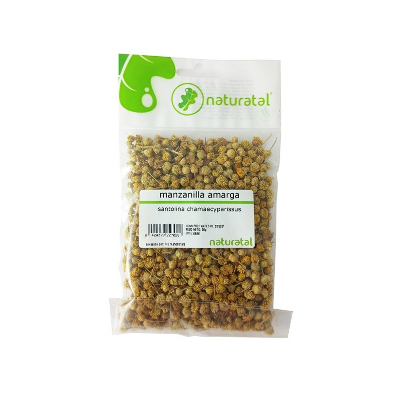 MANZANILLA AMARGA (Santolina chamaecyparissius) 50GR