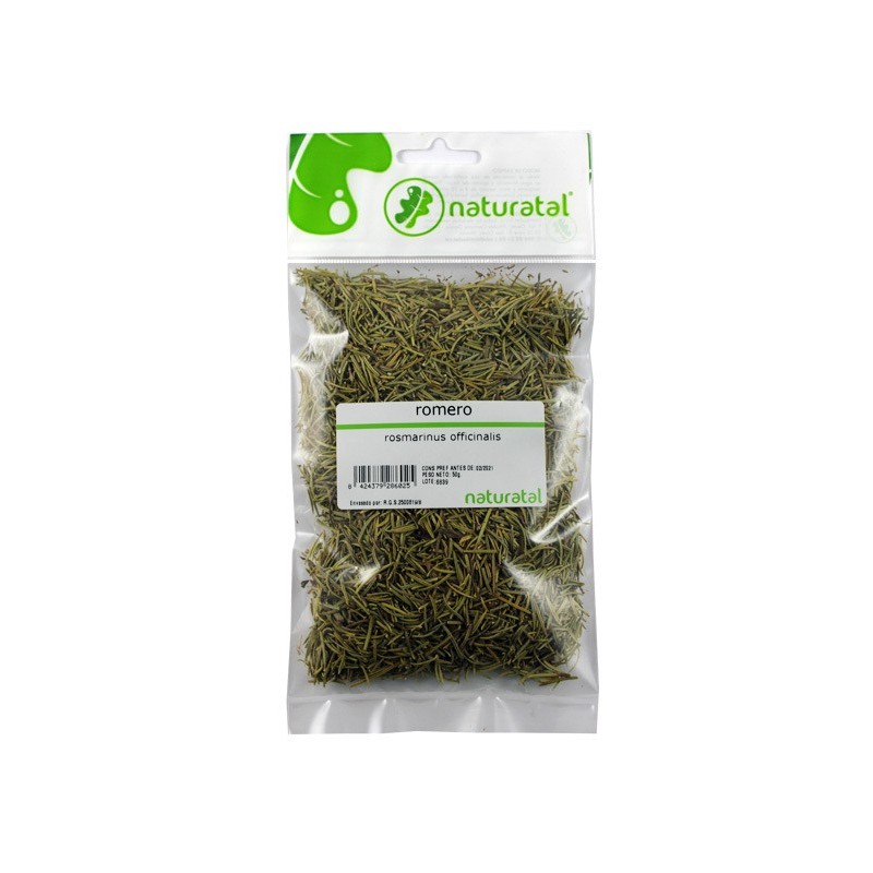 ROMERO HOJA (Rosmarinus officinalis) 50GR