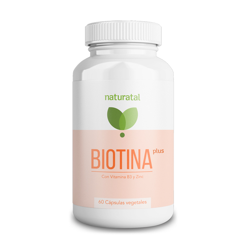 BIOTINA PLUS (con B3 y Zinc) 60 caps