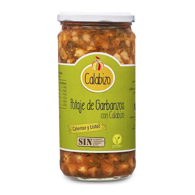 CALABIZO POTAJE DE GARBANZOS 720ML