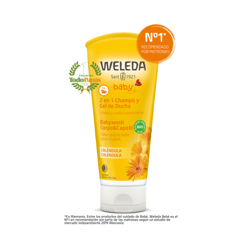 BB CHAMPU Y GEL DUCHA DE CALENDULA 200ML