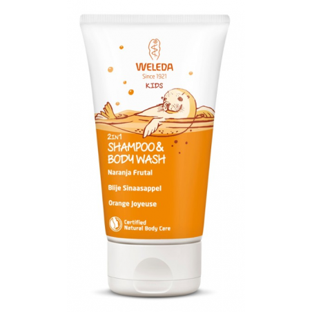 CHAMPU Y GEL DUCHA NARANJA FRUTAL 150ML