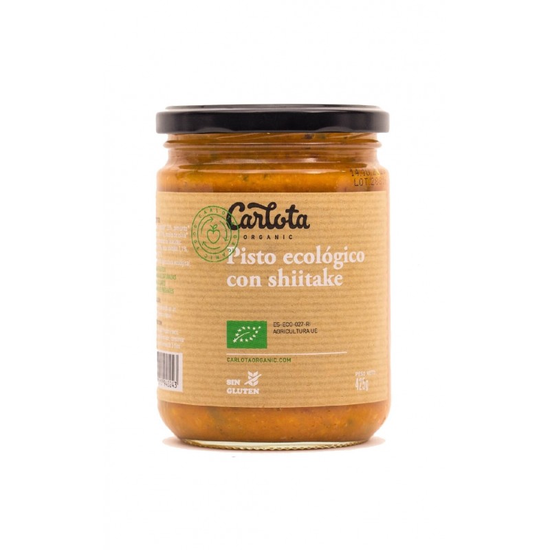 PISTO ECOLÓGICO CON SHITAKE 425gr