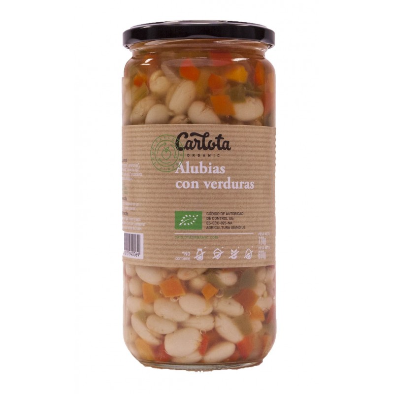ALUBIAS CON VERDURAS 720gr