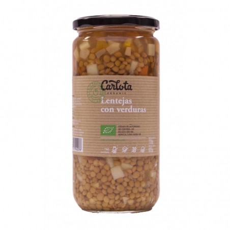 LENTEJAS CON VERDURAS 720gr