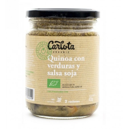 QUINOA VERDURAS Y SALSA DE SOJA 425gr