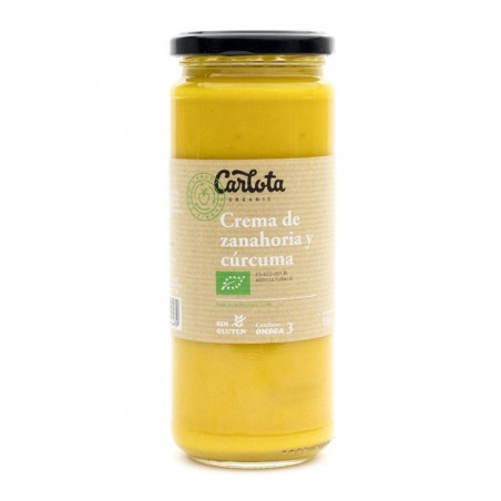 CREMA DE ZANAHORIA Y CURCUMA 450g
