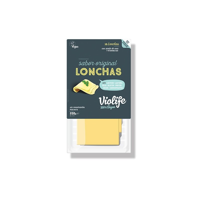 REFRIG QUESO VIOLIFE ORIGINAL LONCHAS 200 GR.