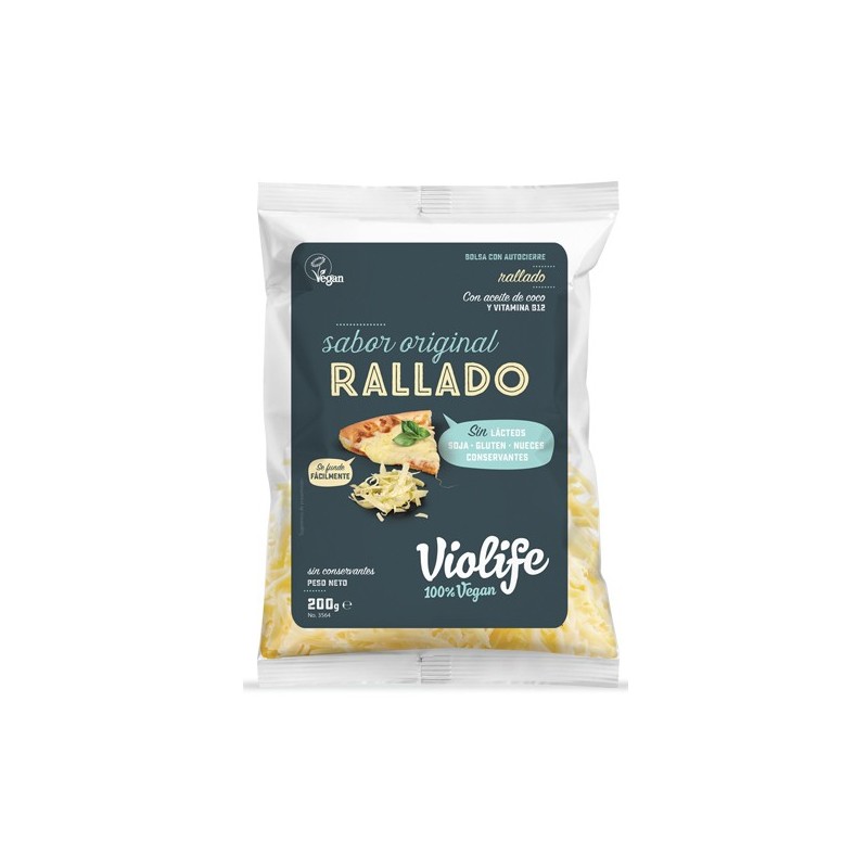 REFRIG QUESO VIOLIFE RALLADO ORIGINAL 200 GR.