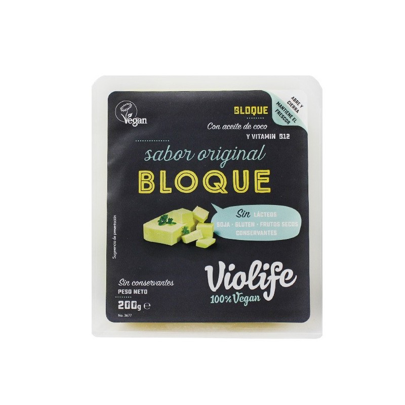 REFRIG QUESO VIOLIFE BLOQUE ORIGINAL 200 GR.