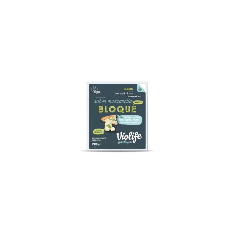 REFRIG QUESO VIOLIFE BLOQUE MOZZARELLA 200 GR.