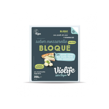 REFRIG QUESO VIOLIFE BLOQUE MOZZARELLA 200 GR.