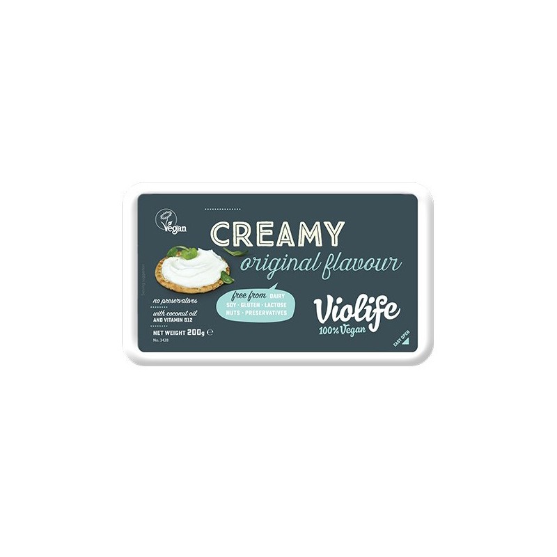 REFRIG QUESO UNTAR VIOLIFE CREMA ORIGINAL 200 GR.