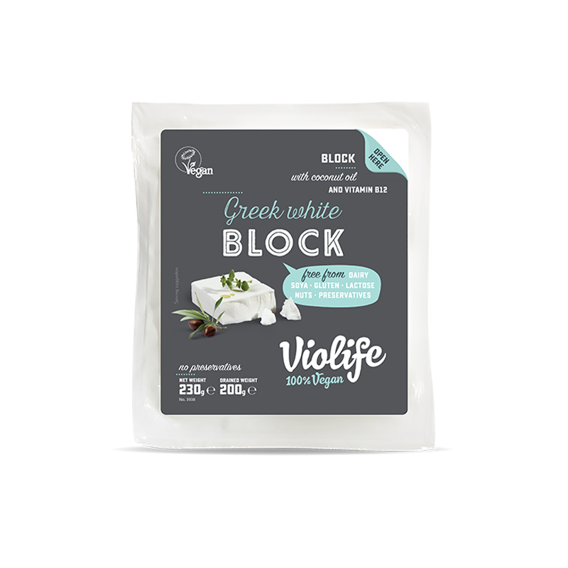 REFRIG QUESO VIOLIFE BLOQUE ESTILO GRIEGO 230 GR.