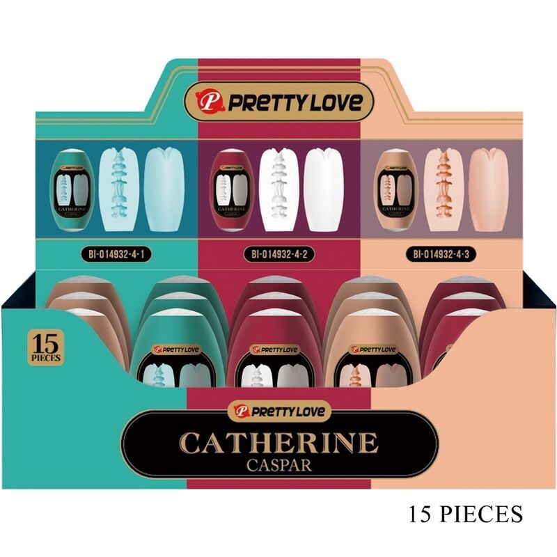 PRETTY LOVE - CASPAR PACK 15 MASTRUBADORES MASCULINOS VARIOS PRETTY LOVE - CASPAR PACK 15 MASTRUBADORES MASCULINOS VARIOS