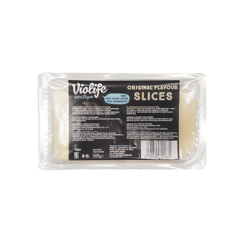 REFRIG LONCHAS VEGANAS SABOR ORIGINAL VIOLIFE 500 g