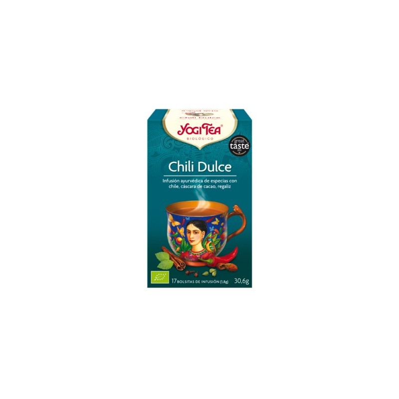 YOGI TEA CHILI DULCE BIO 17 BOLSITAS
