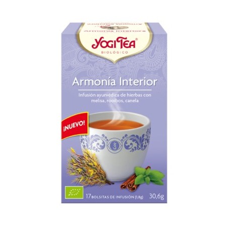 YOGI TEA ARMONIA INTERIOR BIO 17 BOLSITAS