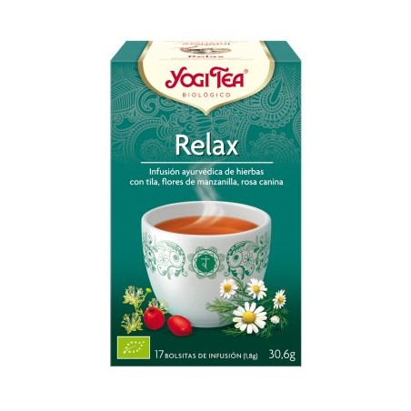YOGI TEA RELAX BIO 17 BOLSITAS