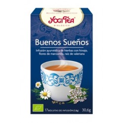 YOGI TEA BUENOS SUEÑOS BIO 17 BOLSITAS