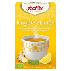 YOGI TEA JENGIBRE LIMON BIO 17 BOLSITAS