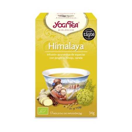 YOGI TEA HIMALAYA BIO 17 BOLSITAS