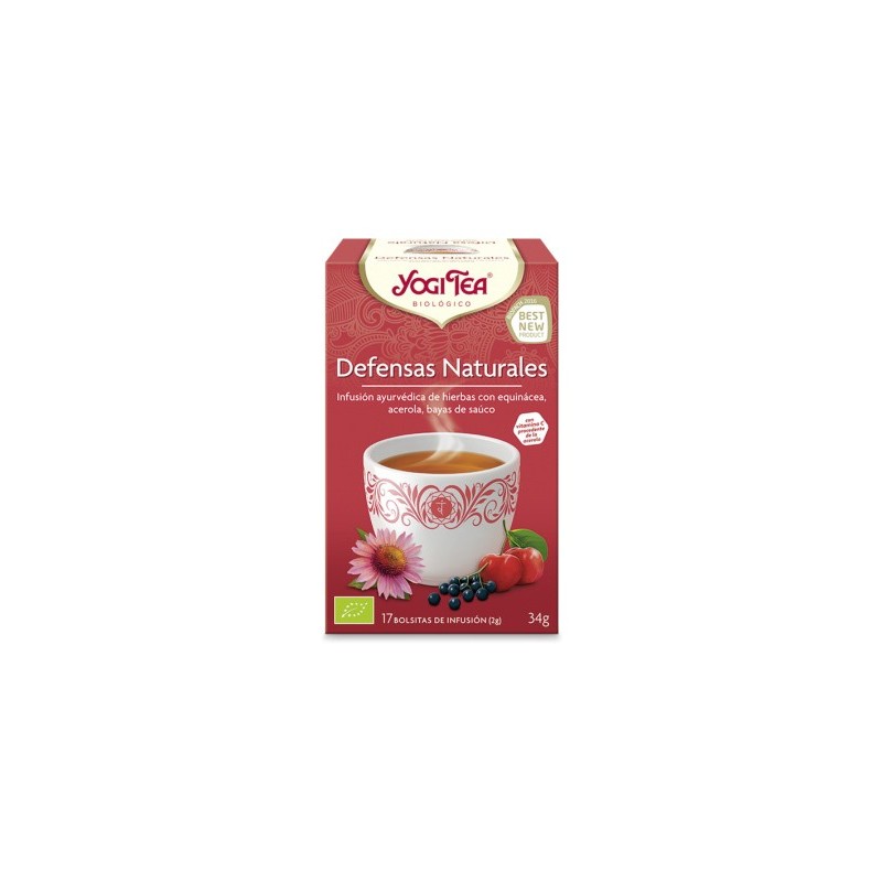 YOGI TEA DEFENSAS NATURALES BIO 17 BOLSITAS
