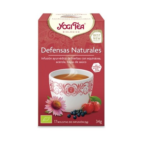 YOGI TEA DEFENSAS NATURALES BIO 17 BOLSITAS