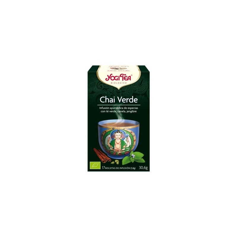 YOGI TEA CHAI VERDE BIO 17 BOLSITAS