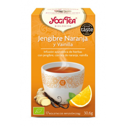YOGI TEA JENGIBRE NARANJA VAINILLA BIO 17 BOLSITAS