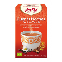 YOGI TEA BUENOS SUEÑOS ROOIBOS VAINILLA BIO 17 BOLSITAS