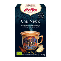 YOGI TEA CHAI NEGRO BIO 17 BOLSITAS