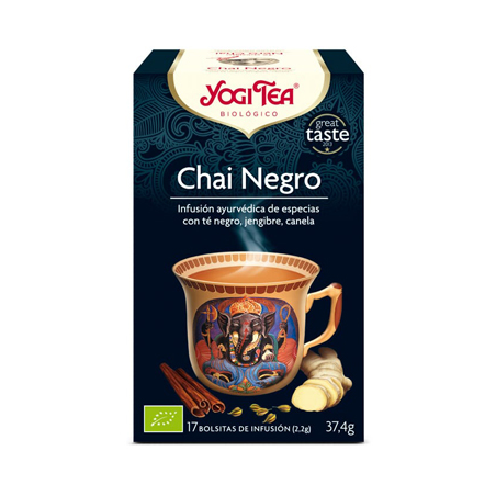 YOGI TEA CHAI NEGRO BIO 17 BOLSITAS