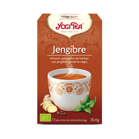 YOGI TEA JENGIBRE  BIO 17 BOLSITAS