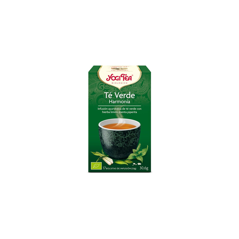 YOGI TEA TE VERDE HARMONIA  BIO 17 BOLSITAS