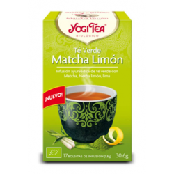 YOGI TEA TE VERDE MATCHA LIMON  BIO 17 BOLSITAS