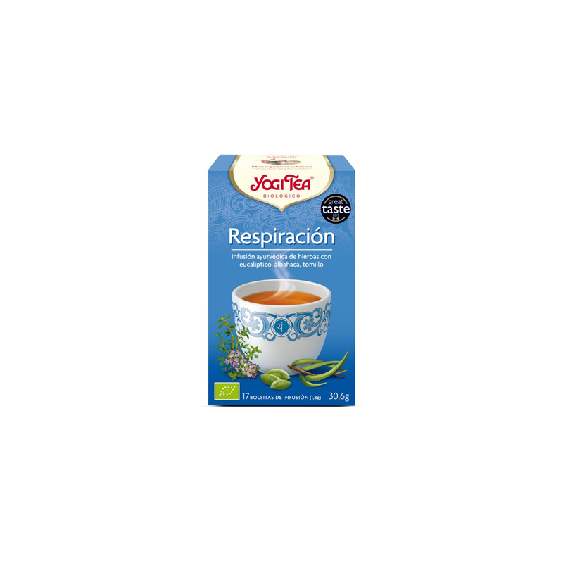 YOGI TEA RESPIRACION  BIO 17 BOLSITAS