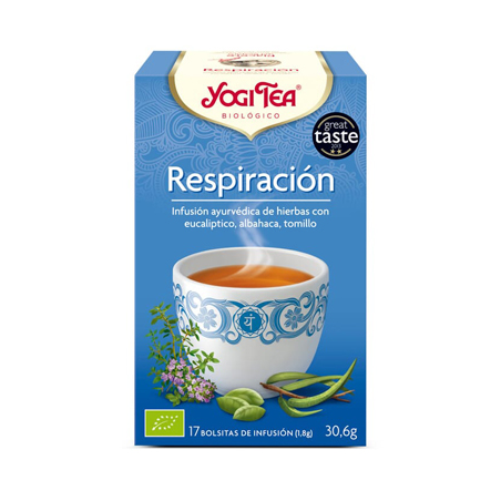 YOGI TEA RESPIRACION  BIO 17 BOLSITAS