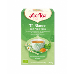 YOGI TEA BLANCO ALOE VERA  BIO 17 BOLSITAS