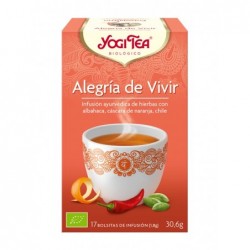 YOGI TEA ALEGRIA VIVIR (RECONFORT)  BIO 17 BOLSITAS