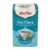YOGI TEA VOZ CLARA (GARGANTA)  BIO 17 BOLSITAS