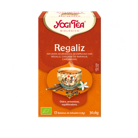 YOGI TEA REGALIZ BIO 17 BOLSITAS