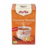 YOGI TEA CURCUMA Y NARANJA BIO 17 BOLS