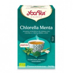 YOGI TEA CHLORELLA MENTA BIO 17 BOLS