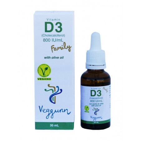 VEGGUNN VITAMINA D3 FAMILY 30ML