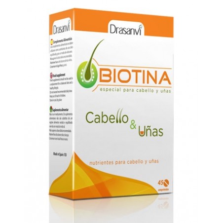 BIOTINA CABELLO  Y UÑAS 45 COMP