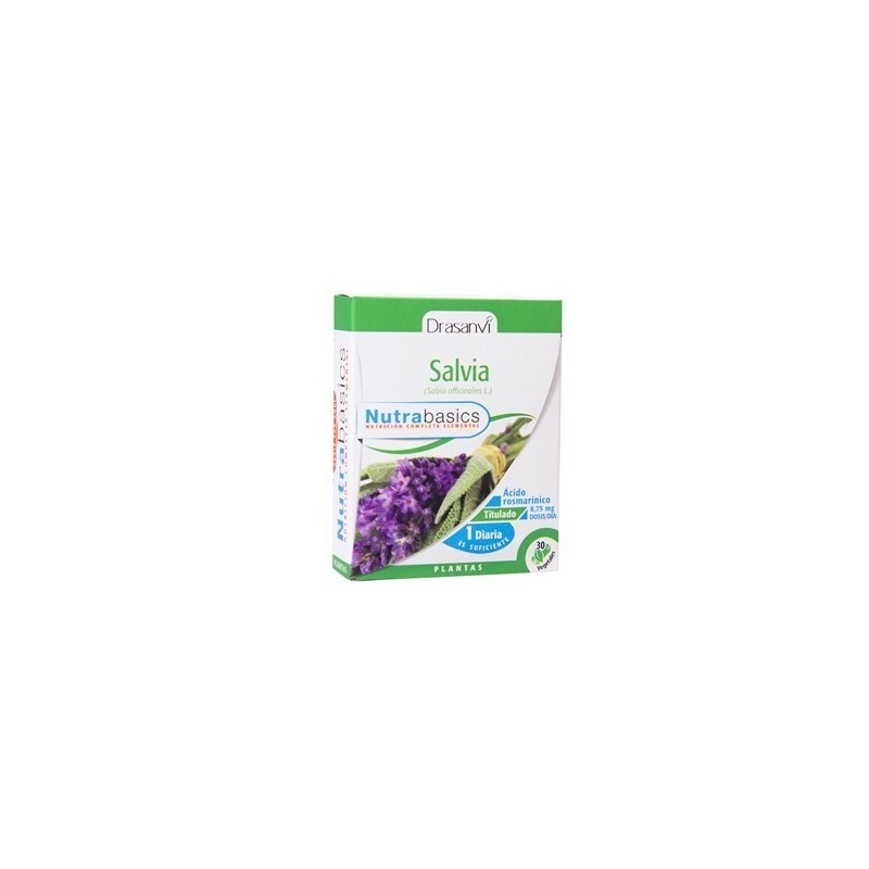 SALVIA 30CAPS NUTRIBASICS DRASANVI