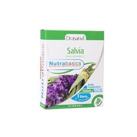 SALVIA 30CAPS NUTRIBASICS DRASANVI